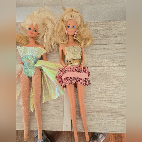 Vintage Barbie Dolls Mattel Bundle Lot Of 5  With Outfits 90s Collectibles Toys - Picture 4 of 10